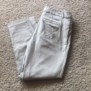 Liz Claiborne Emma Crop Khakis, sz 6